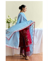 3-PC Unstitched Embroidered Lawn Coco By Zara Shahjahan | OPAL-D1